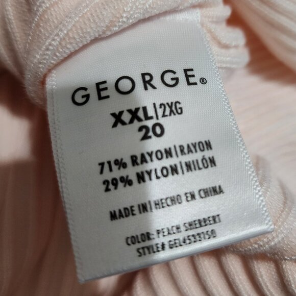 NWOT, Women's, George Long-sleeved Ribbed Sweater - Picture 8 of 8